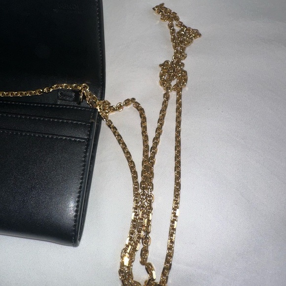 Fendi Wallet on Chain- Leather - Picture 6 of 12